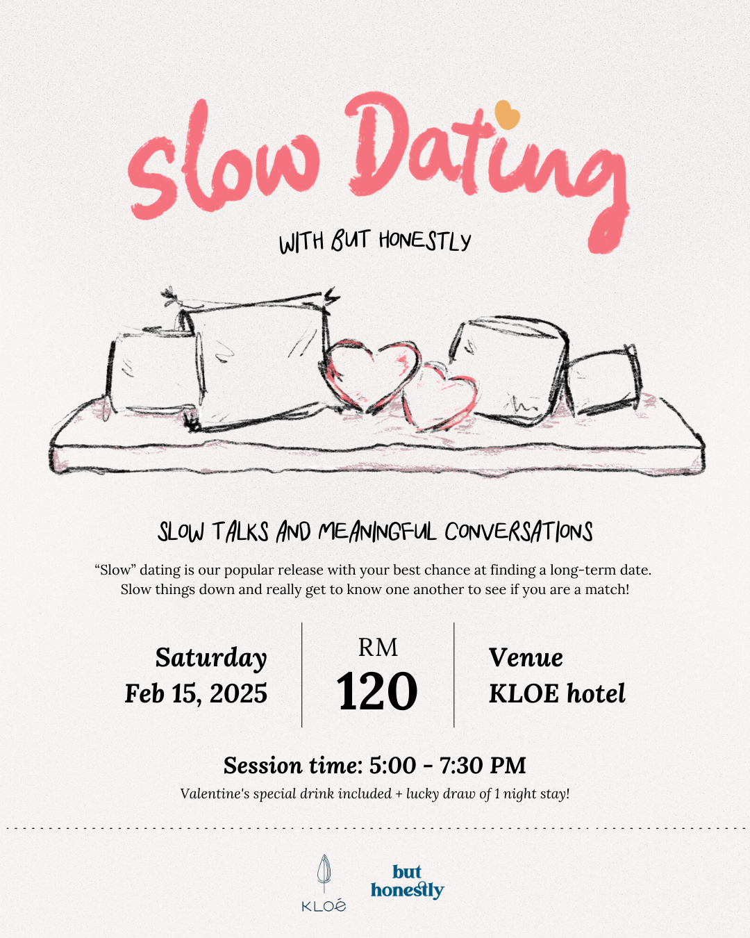 Slow Dating @KLOE Hotel